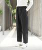 Ppaeppae Full Elastic Waist Relaxed Straight Slacks