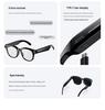 M89 Bluetooth Smart Glasses with 200W HD Camera, Image Recognition, Object Identification, and AI Translation.