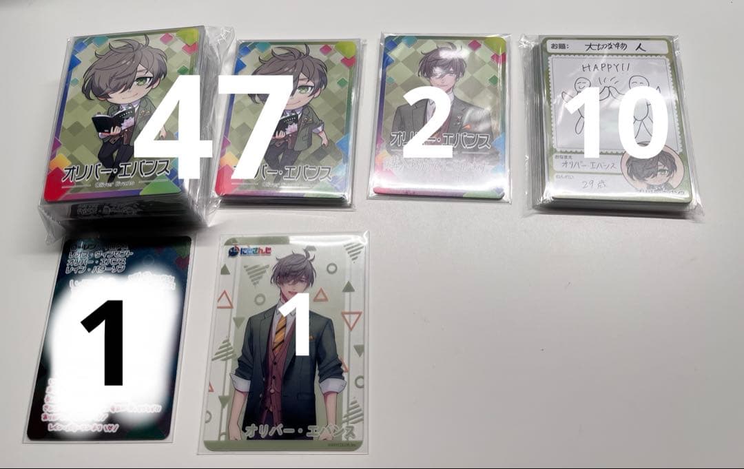 [USED] Nijisanji Chips Kotobukiya Bonus: Oliver Evans