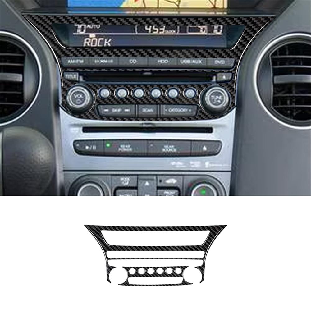 Carbon Fiber Car Interior Protection Sticker For Honda Pilot 2012 2013 2014 2015 Styling Accessories