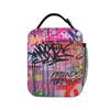 Hip Hop Popular Colorful Geometry Lunch Bag 3D Print Aesthetic Lunch Box For Child Picnic Convenient Cooler Bag Tote Food Bags