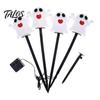 4-in-1 Pumpkin Stake with LED 4Pcs/Set Halloween Solar Ghost Light, Festive Outdoor Lighting Lights, Waterproof Decorative Lamp for Garden Patio