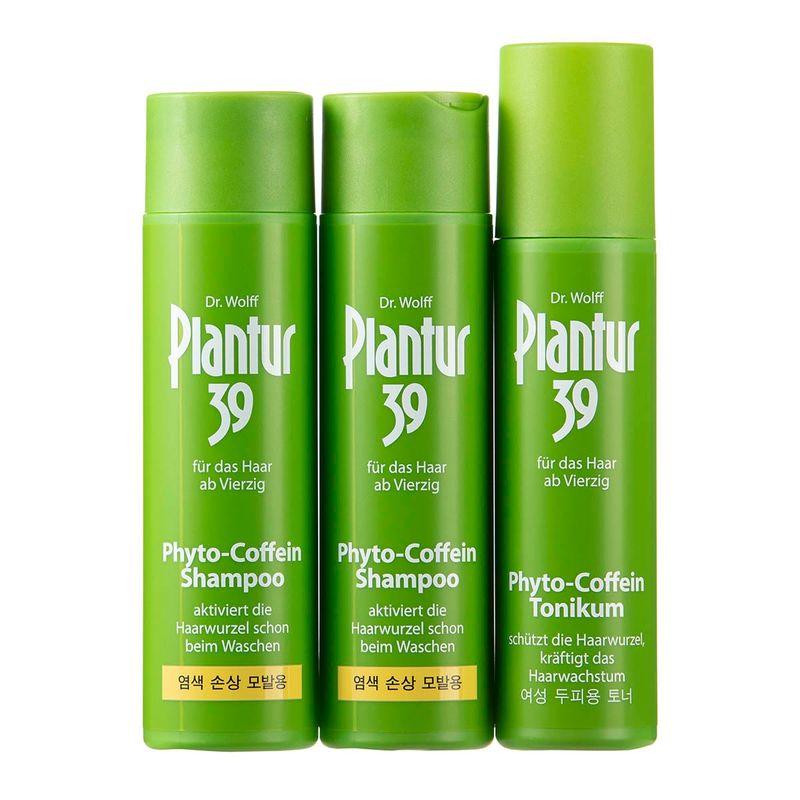 Plantur39 Phyto-Caffeine Shampoo 250ml X 2 + Tonic