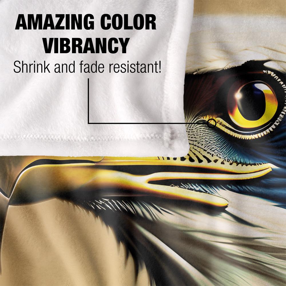 JQ Licensing James Piazza Silky Eagle Supersoft Blanket