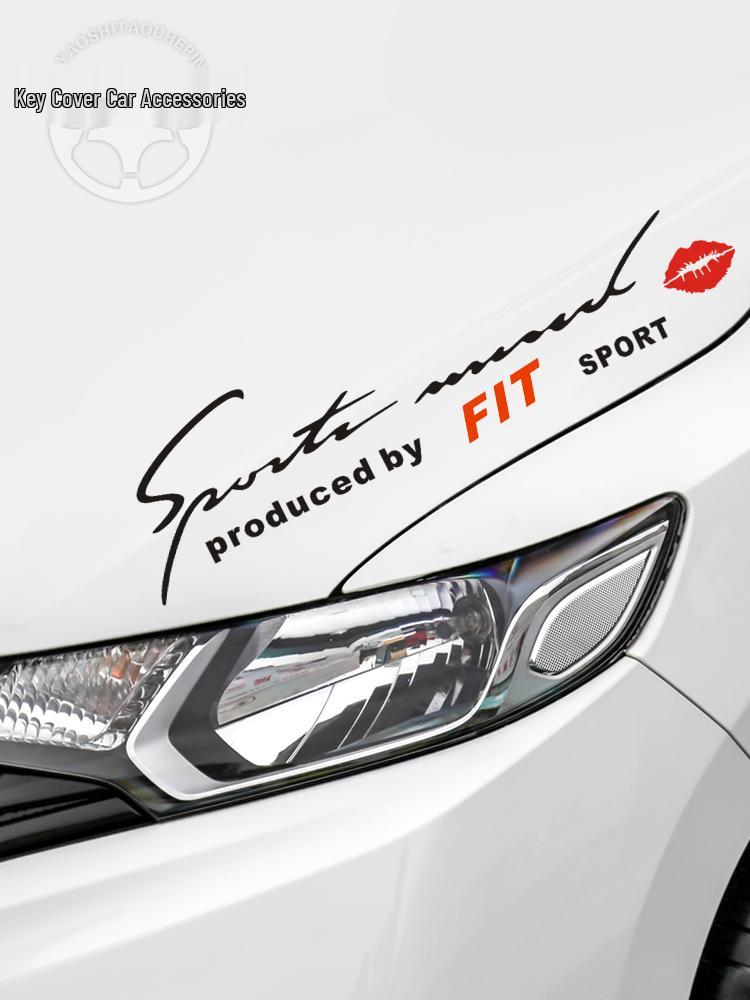Honda Civic CRV Fit Accord Scheinwerfer-Augenlid & Motorhauben-Deko-Aufkleber für die Auto-Individualisierung