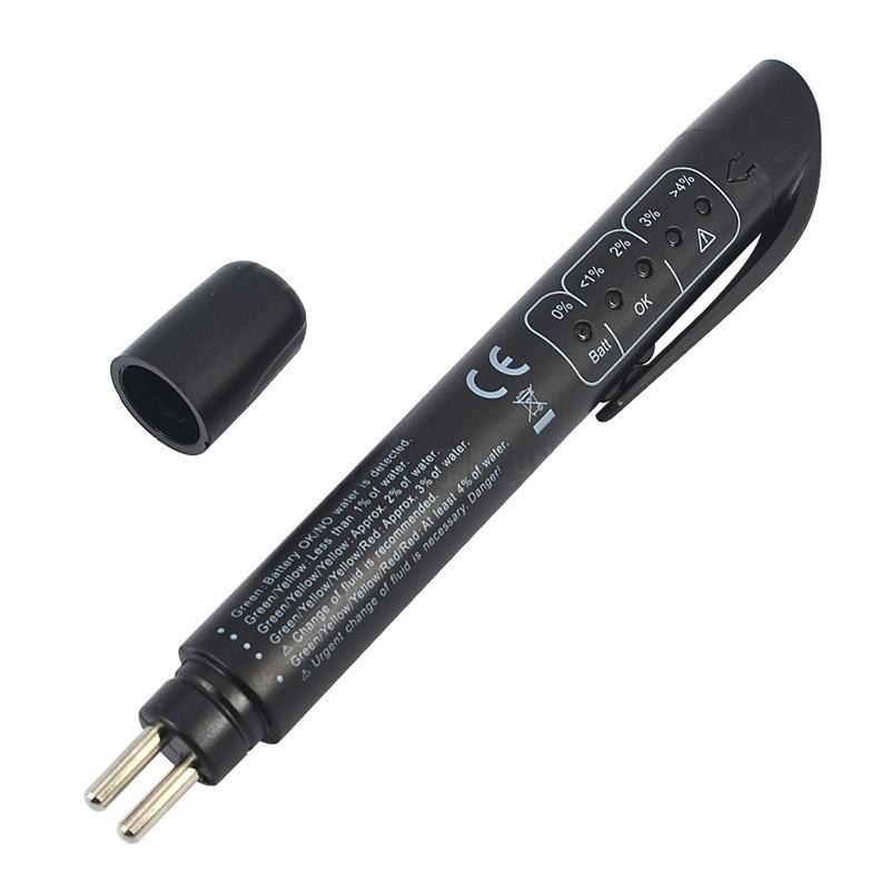 

5 LED Indicator Brake Fluid Tester Car Brake Fluid Digital Tester Suitable for Determining Brake Fluid Oil Testing Pen