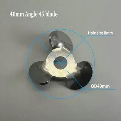 

1pcs Laboratory 304 Stainless Steel Three-leaf Type Stirring Paddle (Mixed Blade or Rod) Chemistry Accessories
