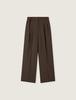ROEM Belted Double-Pleated Wide Slacks Rmtwg24R13