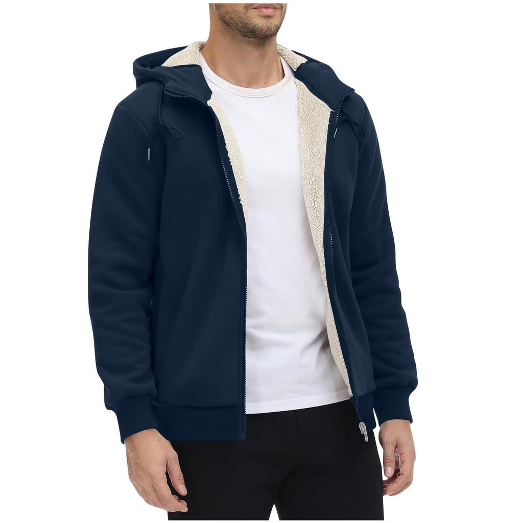 Men's Casual Oversized Sports Hybrid Cardigan Zipper Jacket