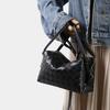 Mini pletená kabelka Všestranná Jednoramenná Crossbody Polštářová taška Vysoce kvalitní Senzorický košík na zeleninu Tongqin Lindi