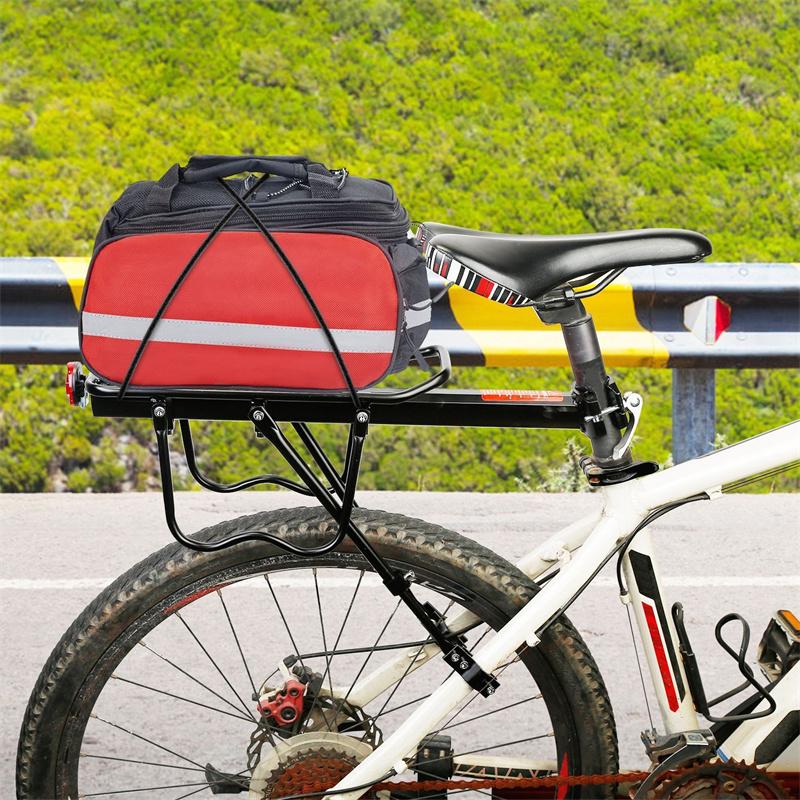 Fahrrad Gepäckträger Hinten Regal Aluminium Legierung Radfahren Fahrrad Zurück Gepäck Träger Rack Quick Release Mtb Road Fahrrad Sitz Halterung
