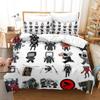 Game Skibidi Toilet Arale Duvet Cover Pillowcase Bedding Set Boys Girls Bedroom Decoration Children Gift Single Double King Size