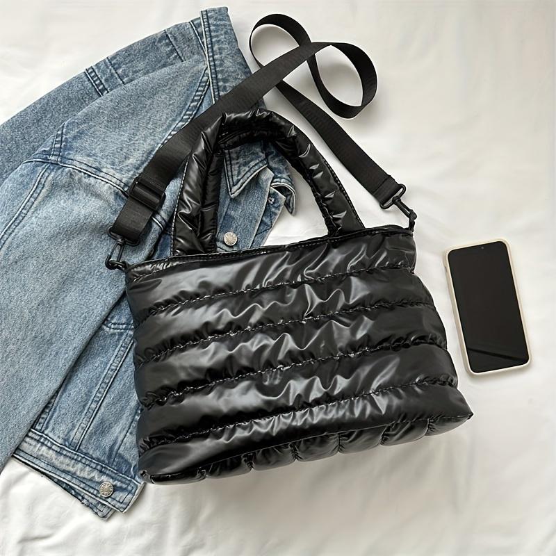 1pc Fashion Padded Bag, Trendy Shoulder Bag, Women'S Casual Handbag & Tote Purse