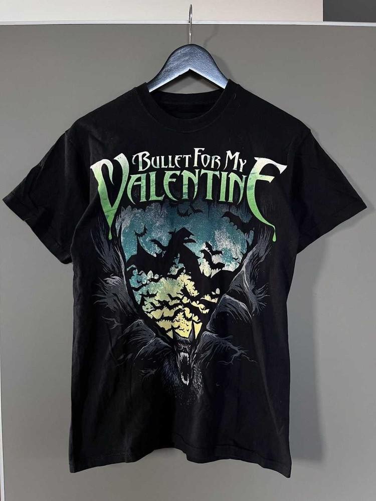 Унисекс Футболка Bullet For My Valentine Scream Aim Tour ZL340 БЕСПЛАТНАЯ ДОСТАВКА XXXL