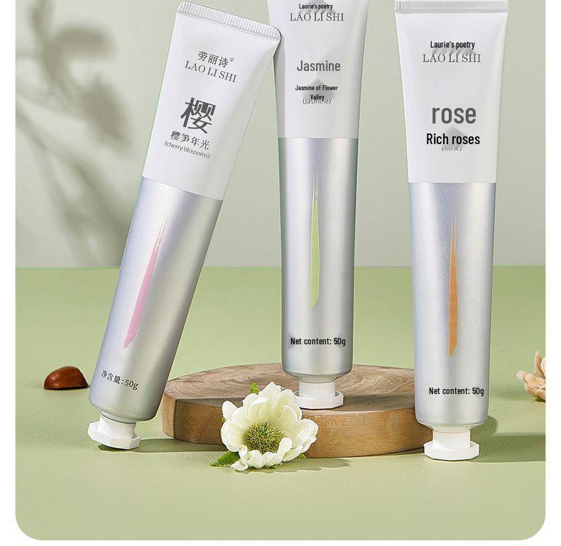 6-Piece Newcomer 0.01 Fragrance Hand Cream Set: Moisturizing, Hydrating, Whitening, Anti-Chapping, Travel Size