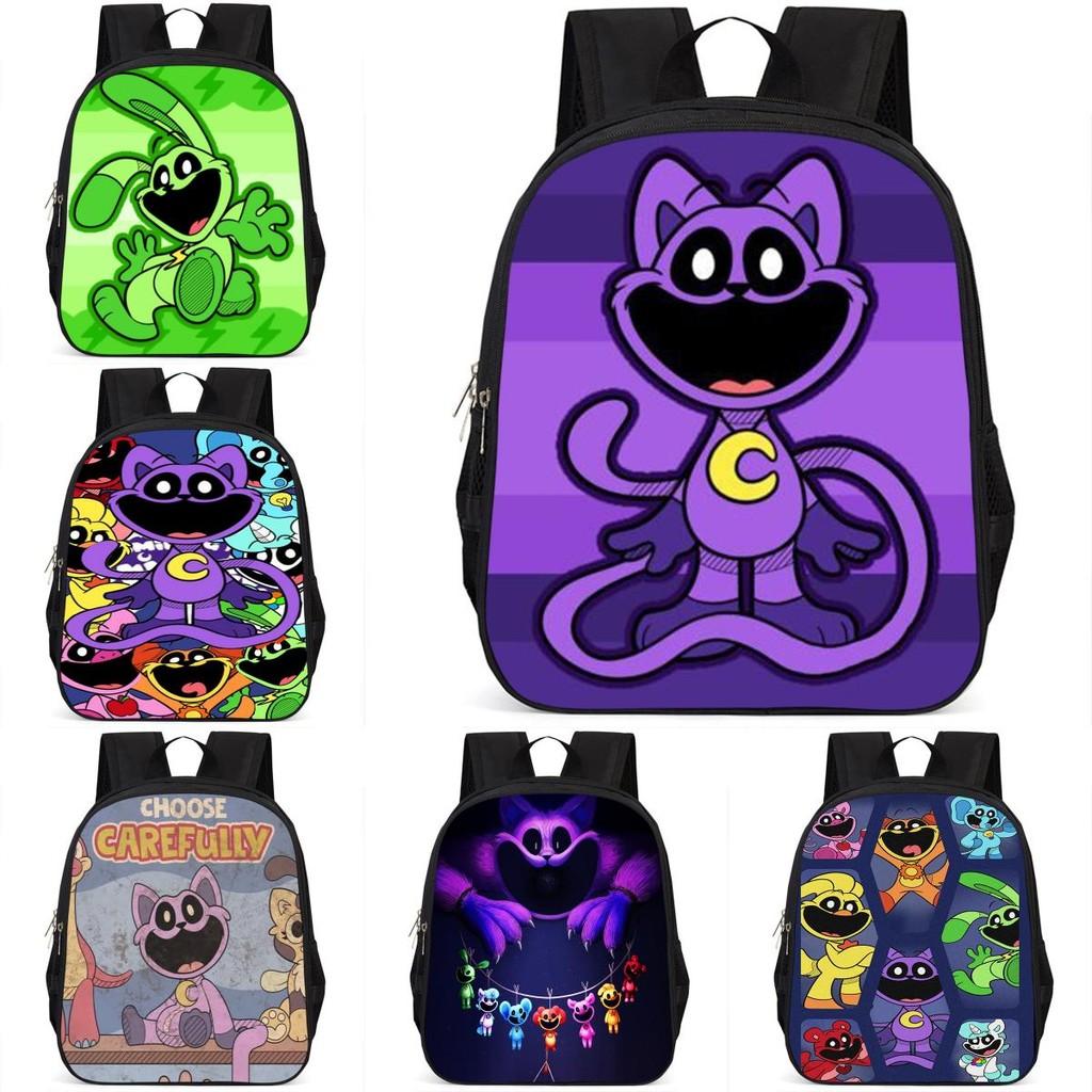 Adorable Catnap Poppy Playtime Backpack For Kids And Students Oxford Fabric
