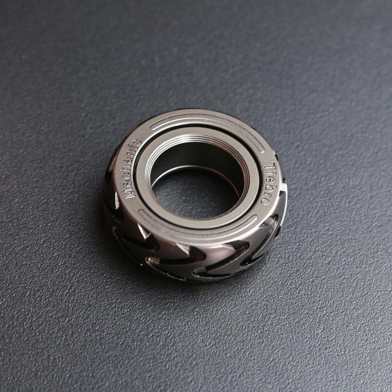 Mechanical Fidget Ratchet Ring EDC Metal Fidget Toys Stress Relief Toys For Adult Children Gift