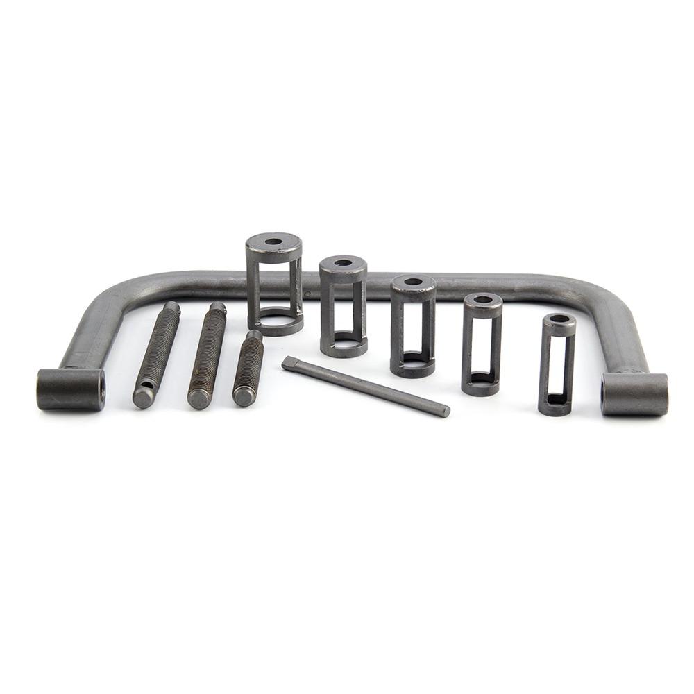 10Pcs Removal Installation Tool Valve Spring Compressor C Clamp Service Kit For Car Engine