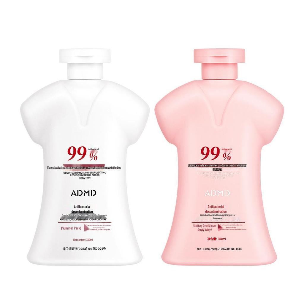 Antibacterial Laundry Detergent for Underwear & Pants - Gentle, Long-lasting Scent & Period Stain Remover