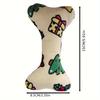1pcs Durable Plush Bone-Shaped Dog Toy - Squeaky, Chew-Resistant for All Breeds-Perfect for Christmas & Birthday Parties