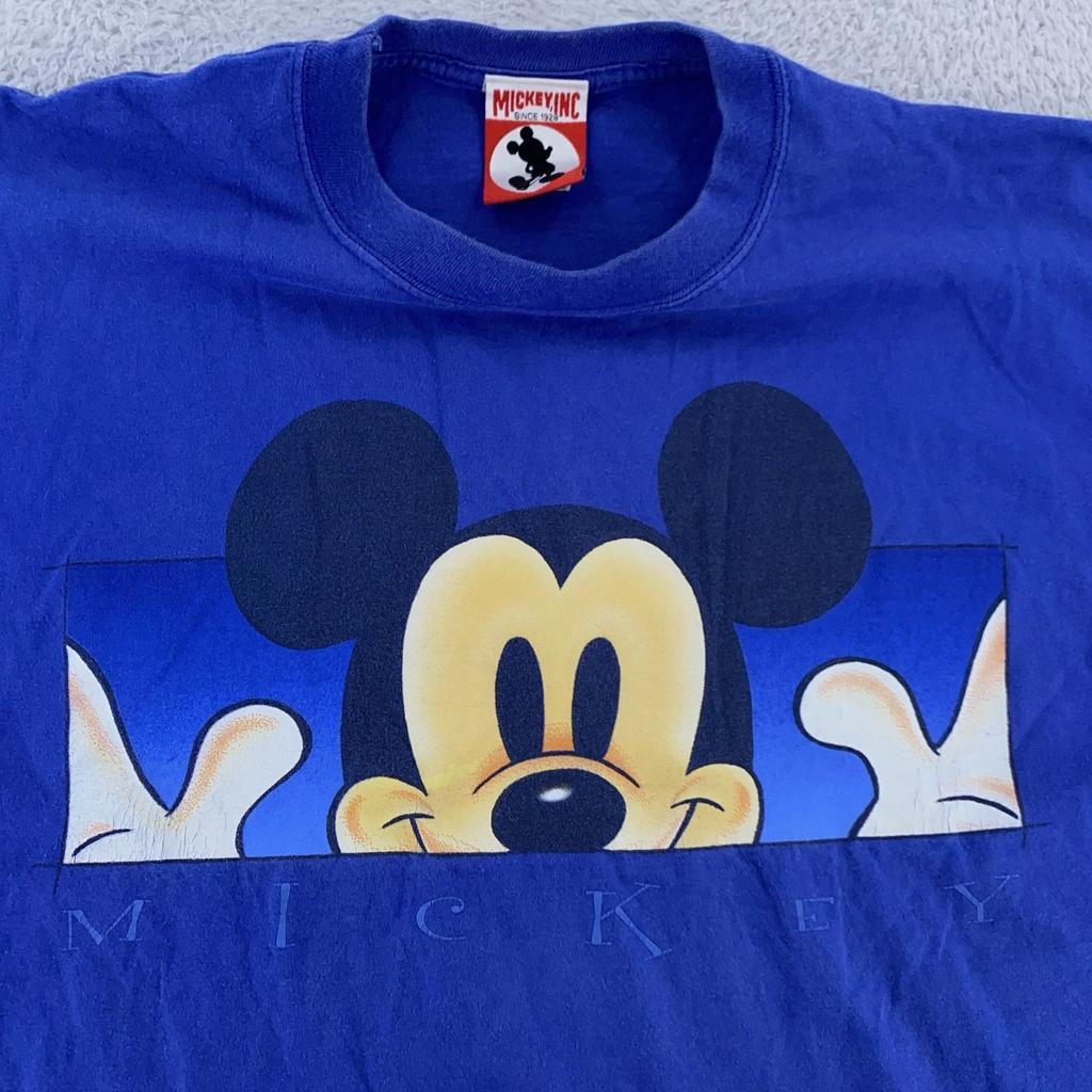 Vintage Mickey Inc Shirt Mens Large Walt Disney Cartoon Mickey Mouse 90s