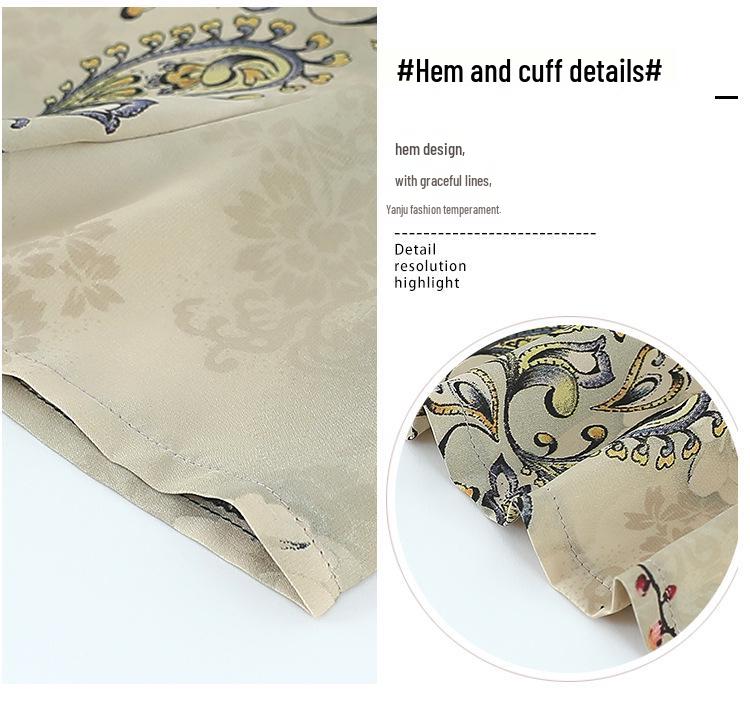 Stylish Summer Short-Sleeve Shirt for Elderly Women (80+)