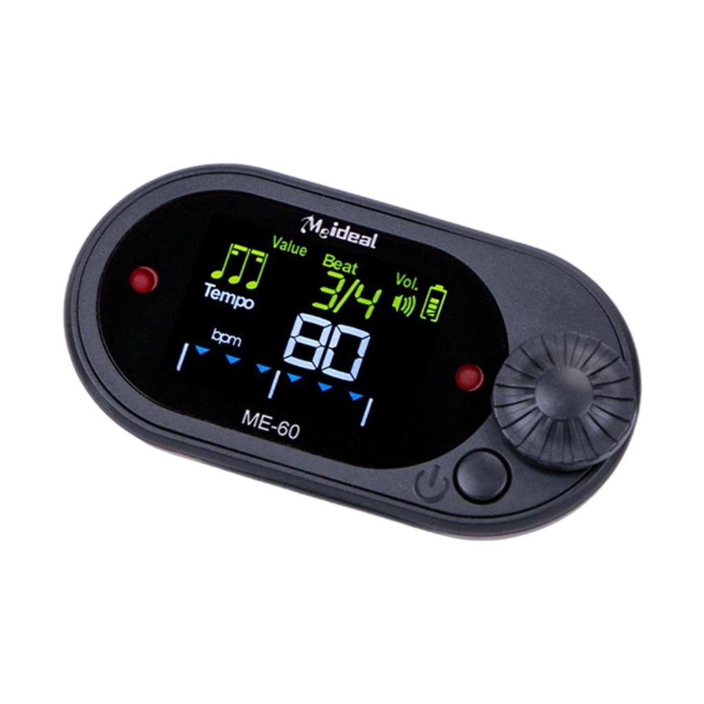 Digital Metronome Tuner Electronic Multifunction Chromatic Tone Generator Vocal