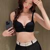 Girls Spring and Summer Sweet Dot Gathers No Steel Ring Anti-droop No Mark Comfortable Underwear