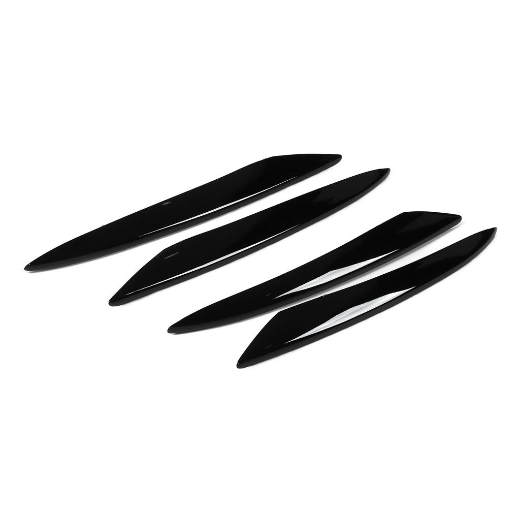 Front Bumper Canard Fin Grille Trim Replacement for MercedesBenz EClass W213 AMG Line 20162020