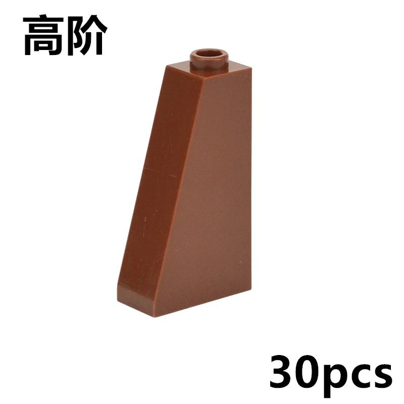 30pcs Compatible 4460 DIY Building Blocks Slope 75° 1x2x3 Thick Figure Bricks Educational Creative Toys For Children Gifts