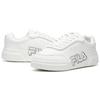 FILA Game Point Synthetic Leather Comfortable Shockproof Breathable Low-Top Sneakers Men sneakers White F12M031303FSW