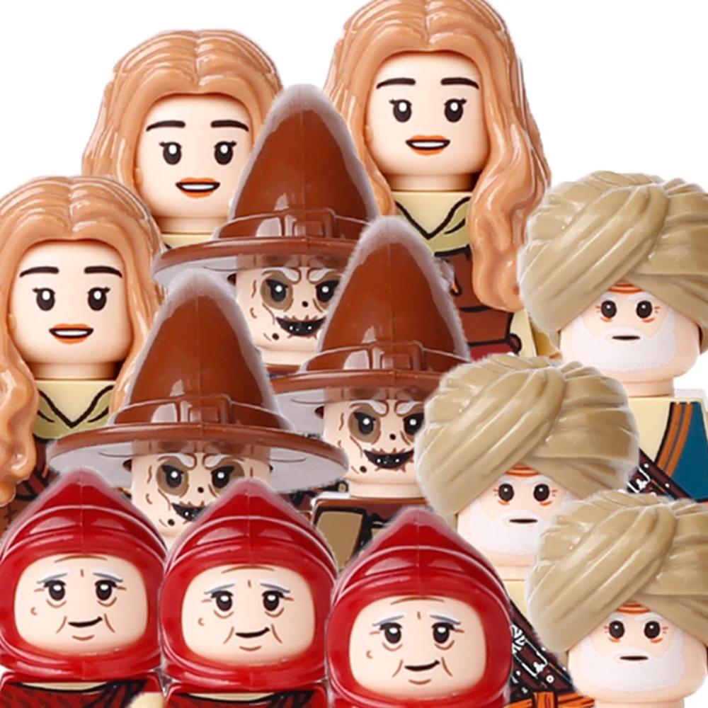 Medieval Military Building Blocks Solider Figures Gifts Weapons Shields Helmets Lionheart Teutonic Knights Militiaman Farmer MOC