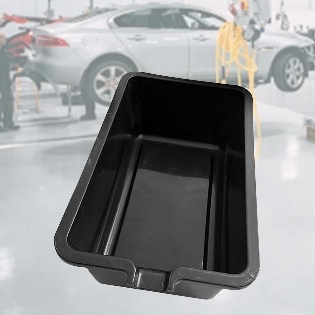 6L Car Oil Drain Pan Leakproof Oil Collection Tray for Truck Engine Part Cleaning Garage Workshop Tool