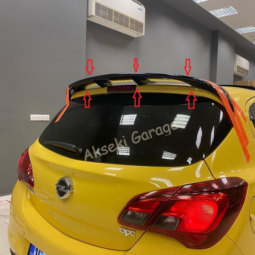 

For OPEL CORSA E 2014 To 2020 Models Spoiler UNPAINTED -Auto Car Accessories Styling Wings Diffuser Bumper Flaps Ornament Quality Express