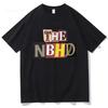 Wiped Out Album Printing Tshirts The Neighbourhood NBHD Band T-shirt Cotton High Quality Summer Tee-shirt Women Men Clothes