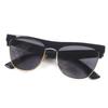 Very Good BOTTEGAVENETA Sunglasses Logo Eyewear Black Mens BV1003S Used
