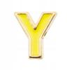 Letter Alphabet Colorful Jewelry Pendant Letter Y
