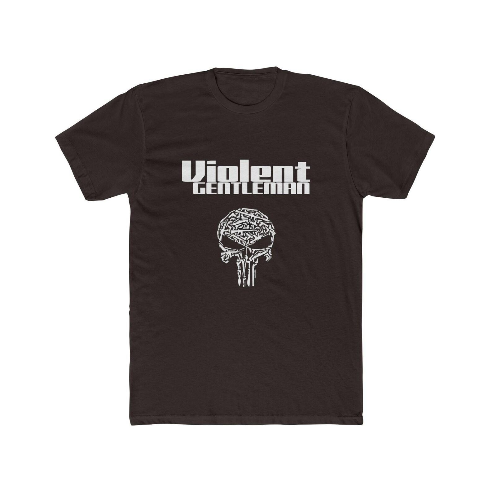 Violent Gentleman Punisher - Men s T-Shirt S
