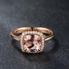 Sace Gems Classic Copper Alloy Zircon Ring Ladies Jewelry Wedding Promise Party Gift  Open