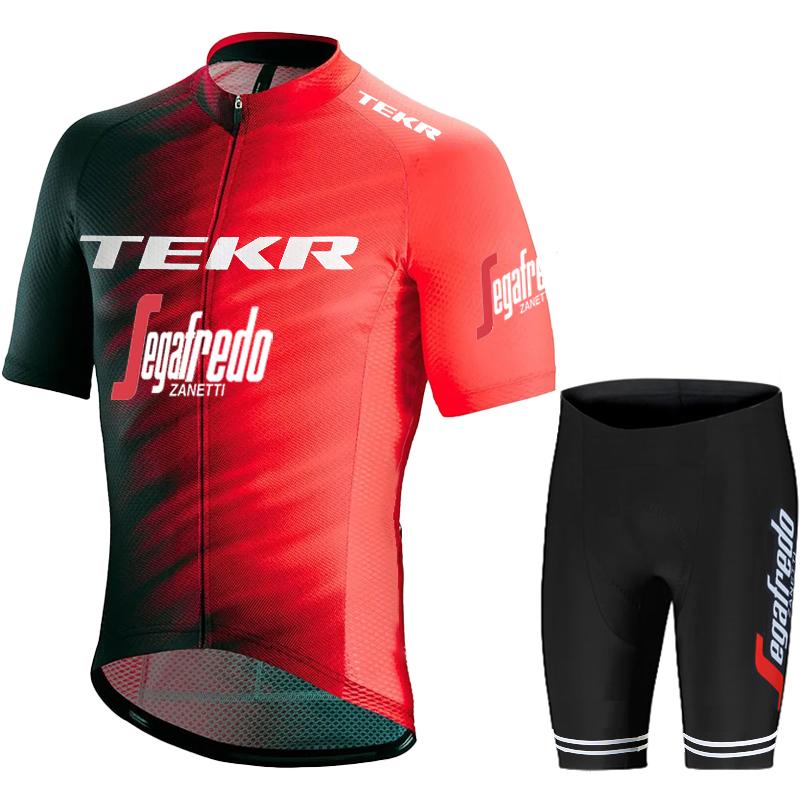 

Cycling Uniform Men s Clothing Mtb Jersey Tricuta Man Bib Outfit Set Bike Sports Summer Shorts Male Bicycle Clothes Jerseys Road Asian size - XS