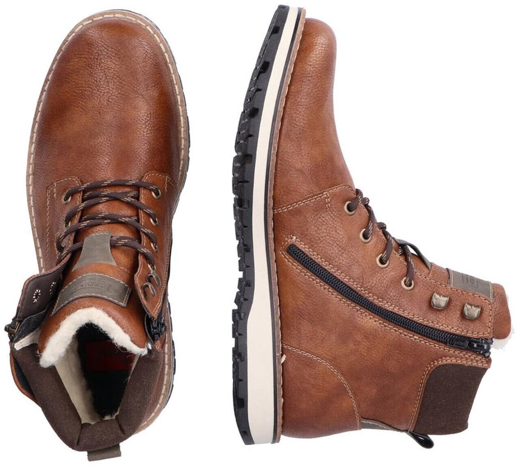 Сапоги Rieker 38425 TEX коричневые