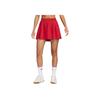 Court Advantage Dri-Fit Fashion Simple Solid Color Casual Skirt Women Skirts Red FZ6513-687
