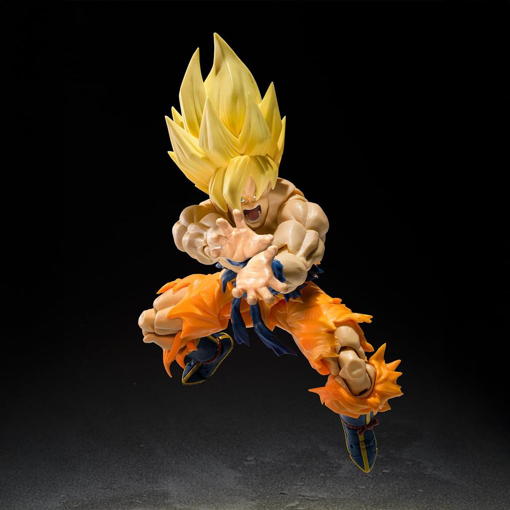 TAMASHII NATIONS Super Saiyan Son Goku Legendary Super Saiyan Approximately 145mm PVC ABS Painted Movable Figure S.H.Figuarts - - [BEST SELECTION] &