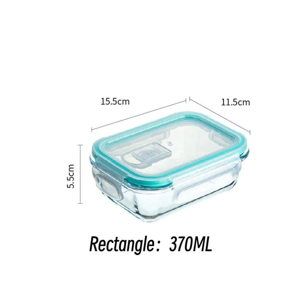 with Lids Microwave Heatting Bento Box Glass Snacks Fruit Sealed Insulation Box Lunch Bento Box