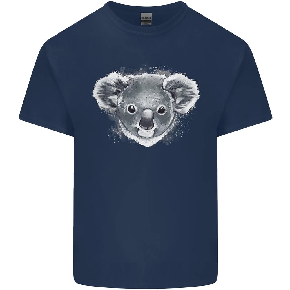 Koala Bear Head Unisexs Cotton TShirt Tee Top