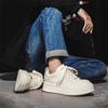 Niche Retro Classic Board Shoes College Style Men'S Thick-Soled Big Head Inner Height Increase Casual Trendy Shell Head Bread Shoes