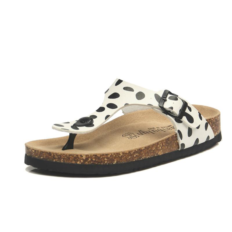 Fashion 18 Color Big Size 35-45 New Beach Cork Flip Flops Slippers Casual Summer Women Beach Slippers Flip Flops