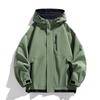 Spring Men's Windproof Waterproof Jackets Outdoor Loose Casual Couple Outwear Male Japan Style Hooded Zippers Jacket