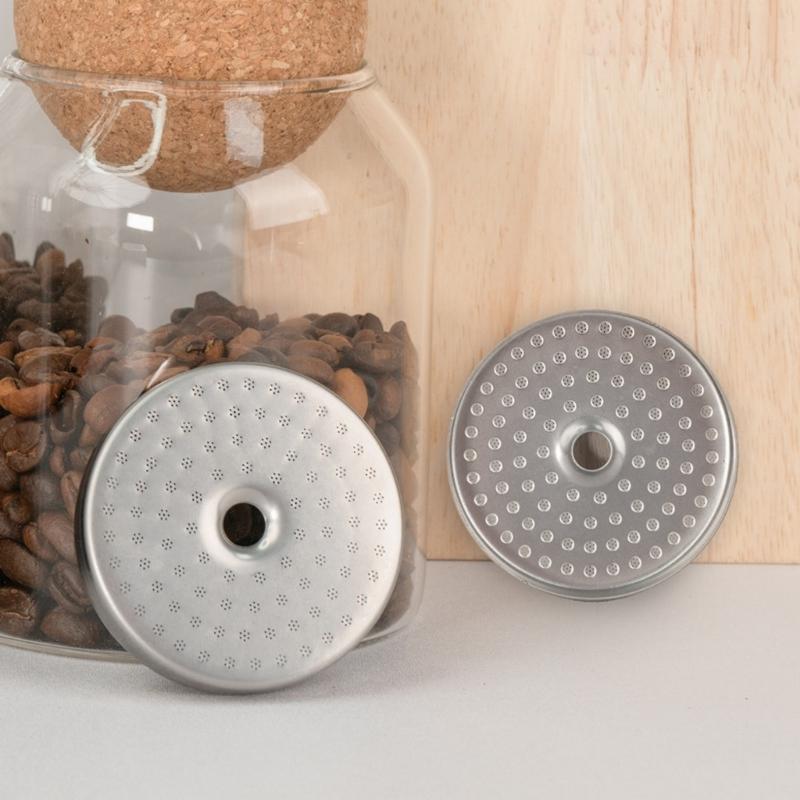 Water Distribution Net Stainless Steel Coffee Machine Filter Basket Coffee Filter Disk Perfect for Coffee Enthusiasts