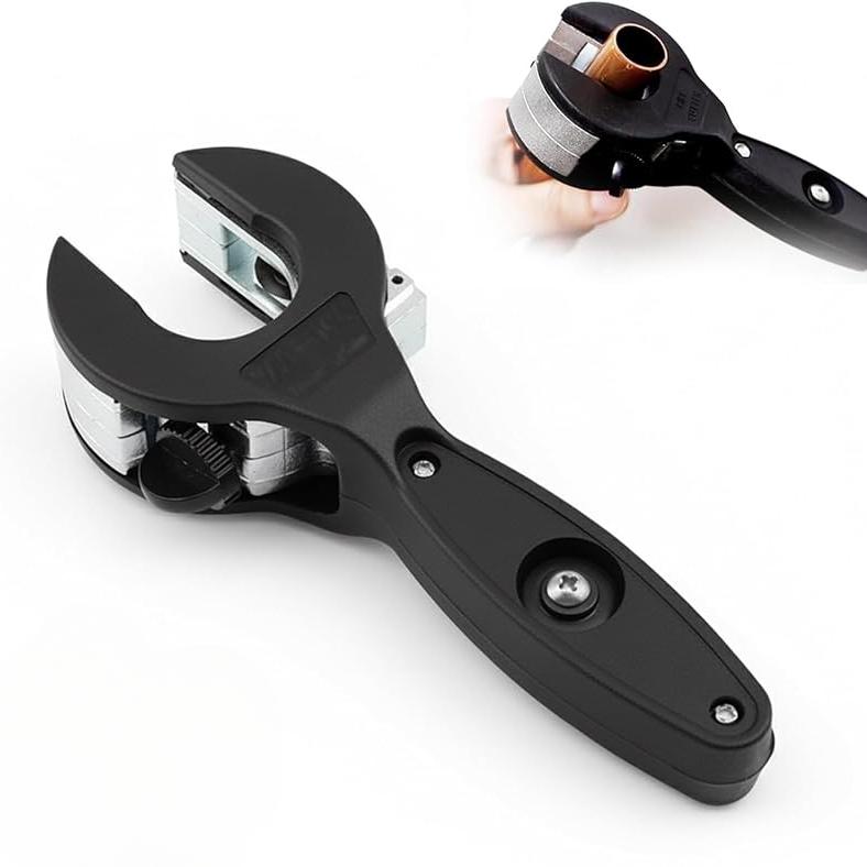 Ratchet Pipe Cutter 8-29mm for Stainless Steel Copper Aluminum Tubes Professional Hose Cutting Tool for Auto Repair and Plumbing